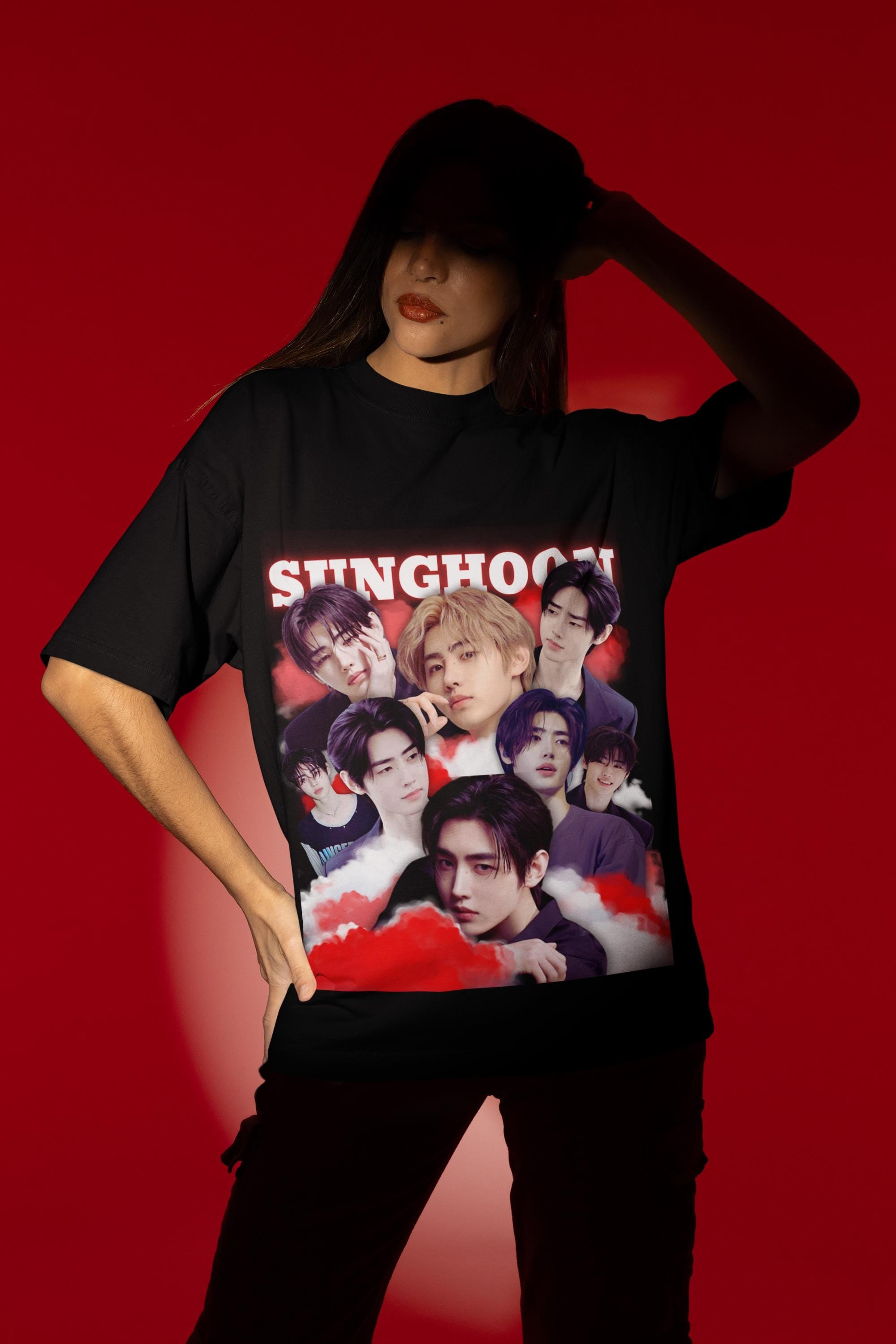 Custom K-Pop T-Shirt: Personalized Name & Design, US Cotton Tee