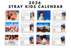 Custom Stray Kids Calendar 2026