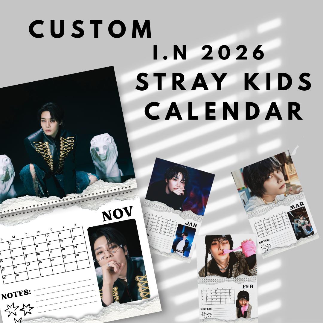 Custom IN Stray kids calendar