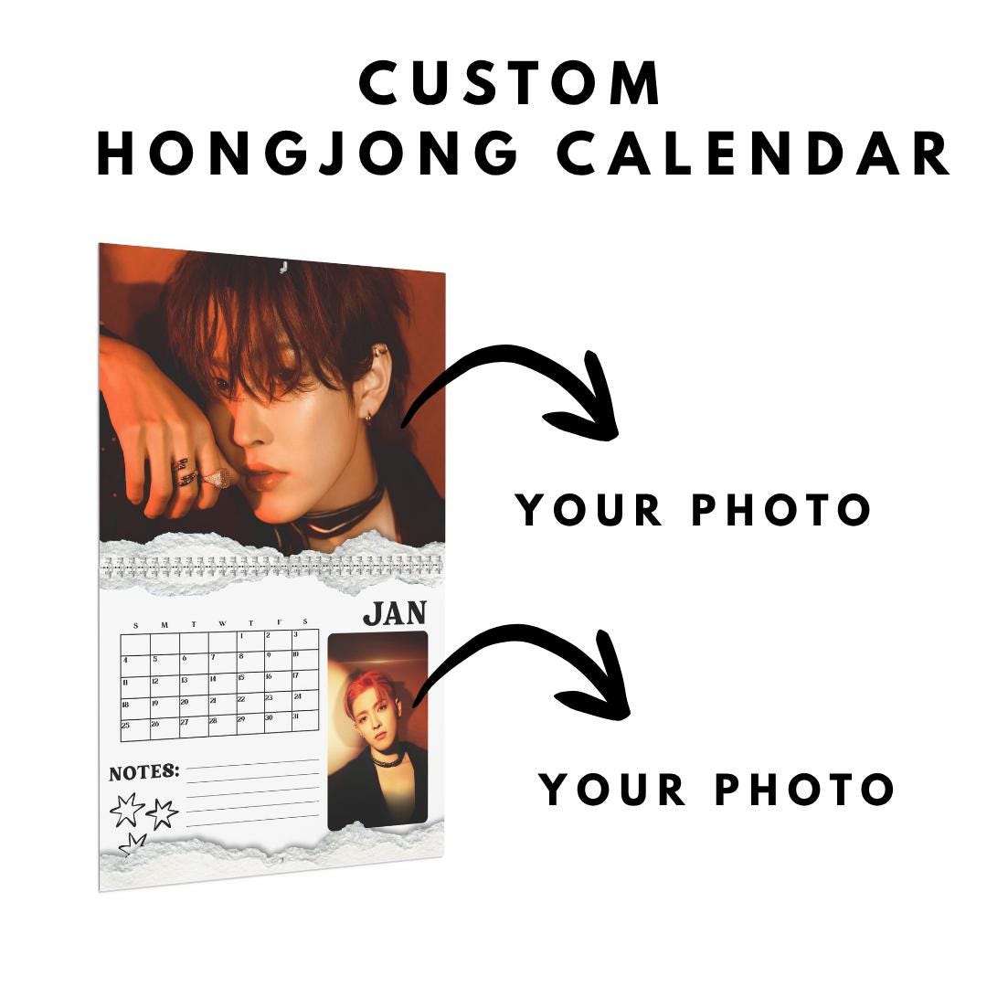 Custom 2026 Hongjoong Ateez Calendar