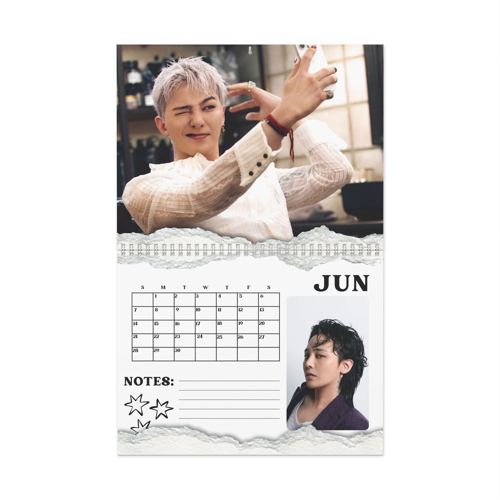 Gdragon Bigbang 2026 wall Calendar