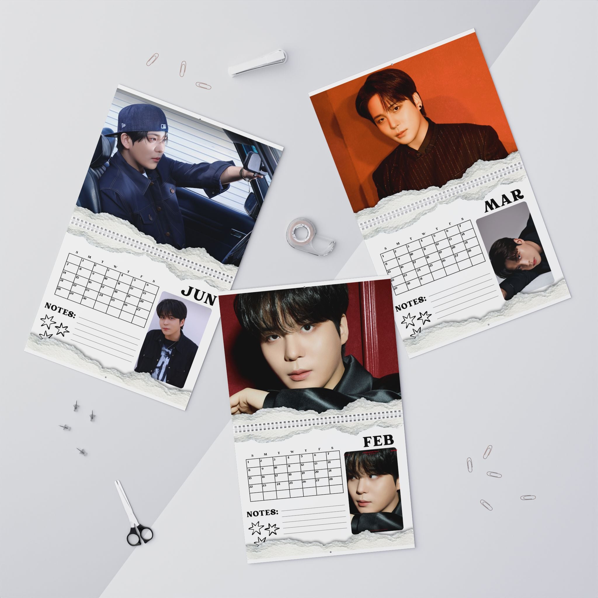 Custom 2026 Jongho calendar