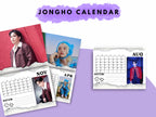 Custom 2026 Jongho calendar