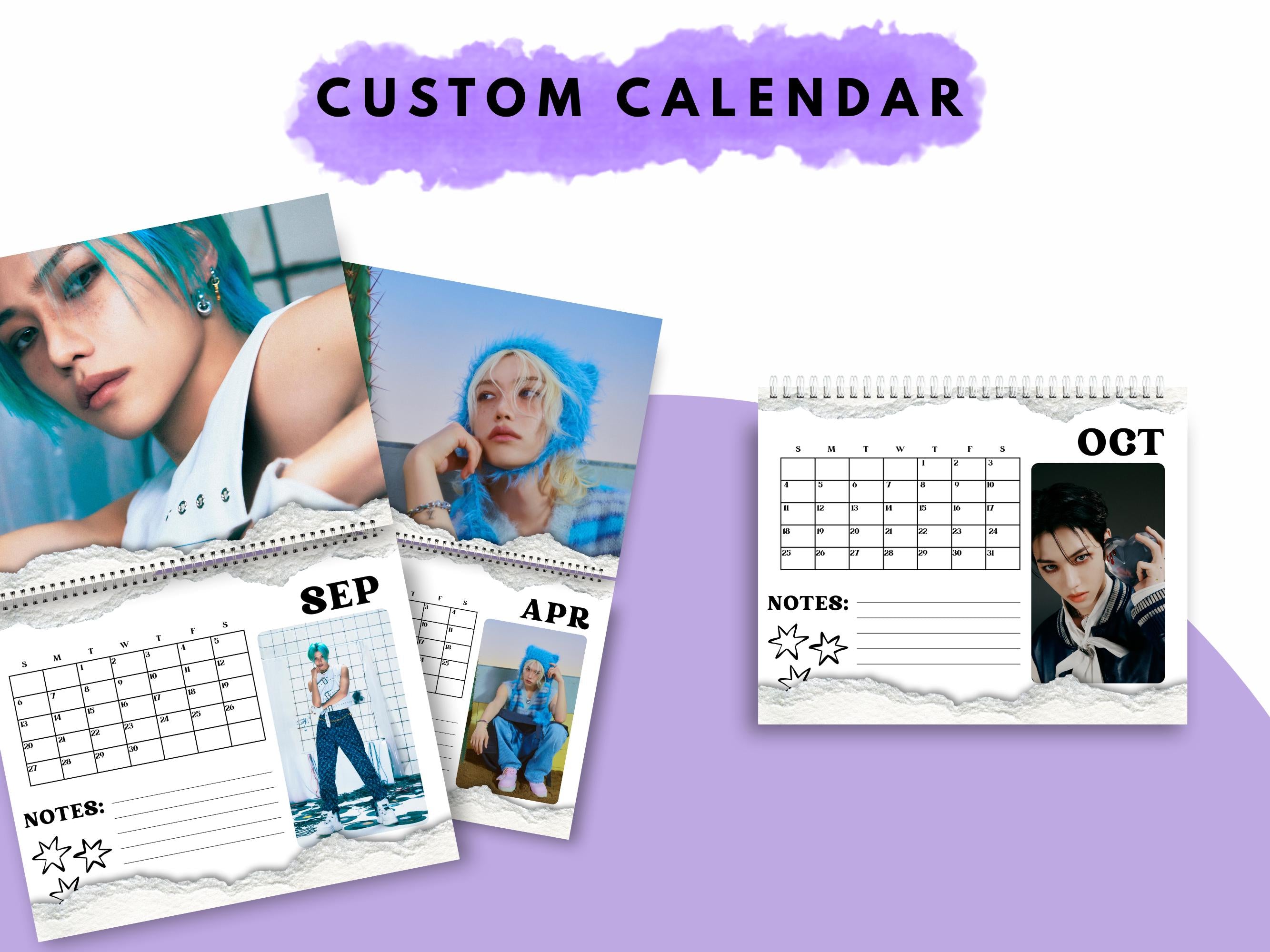 Custom 2026 Felix Stray kids calendar