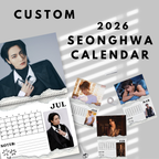 Custom Seonghwa 2026 calendar