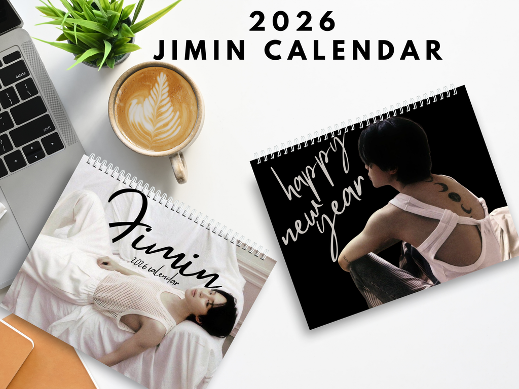 Custom 2026 Bts Jimin calendar for army , for kpop fans