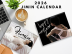Custom 2026 Bts Jimin calendar for army , for kpop fans