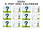 Custom 2026 Bts v calendar for army , for kpop fans