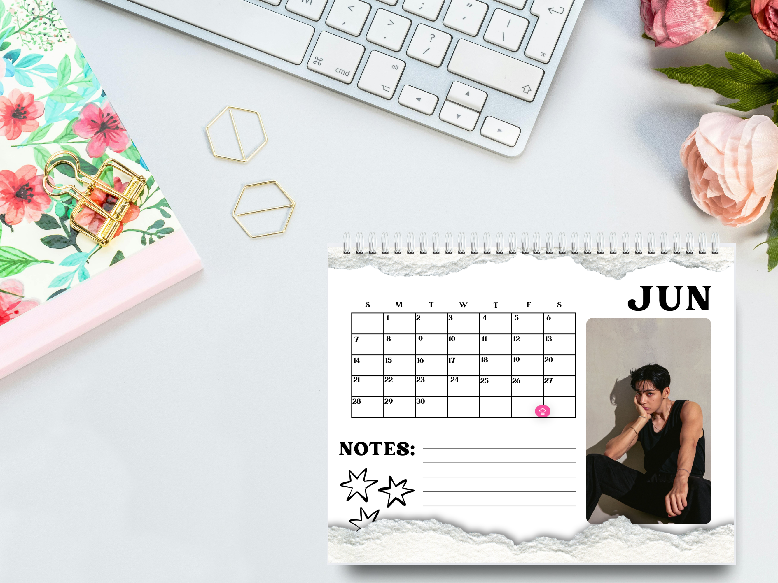 Custom 2026 Bts v calendar for army , for kpop fans