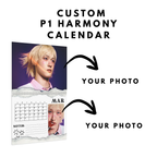 P1 harmony calendar 2026 , wall calendar for kpop fans