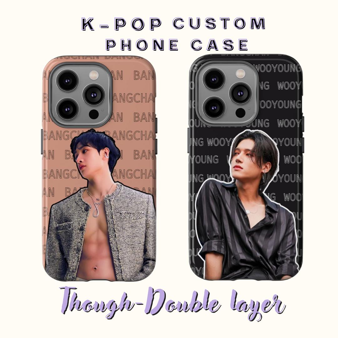 CUSTOMIZABLE Kpop Bias Phone Case, Kpop Aesthetic Phone Case, Custom Phone Cases, Personalized Phone Case