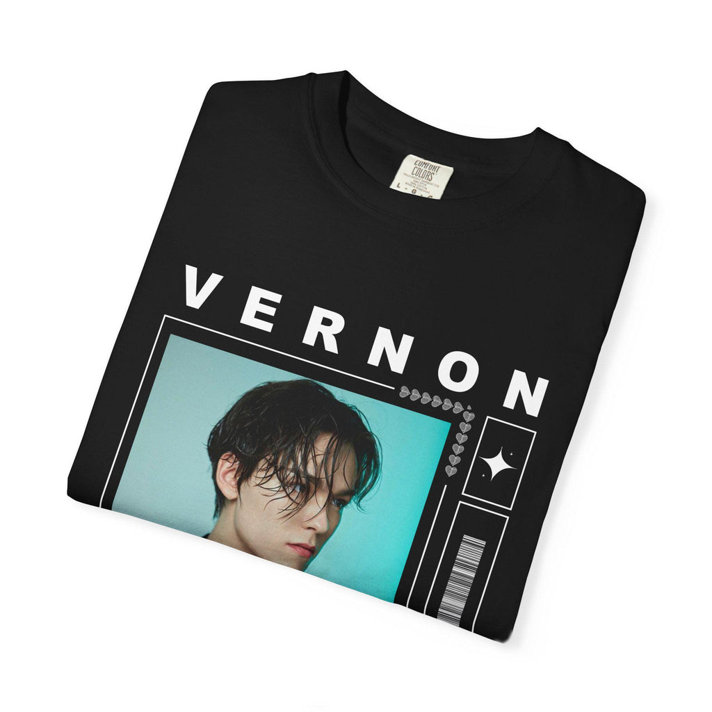 Vernon Seventeen Kpop Shirt: Vintage Graphic Tee for Carats