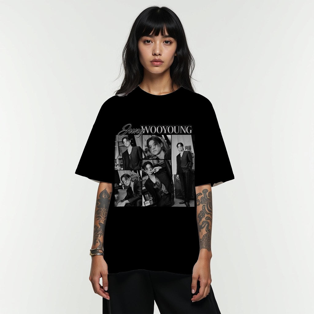 Vintage Wooyoung Ateez Shirt