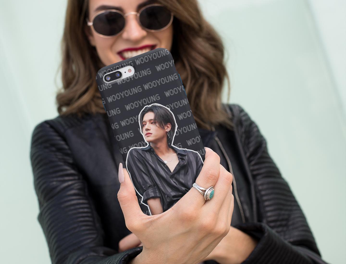 CUSTOMIZABLE Kpop Bias Phone Case, Kpop Aesthetic Phone Case, Custom Phone Cases, Personalized Phone Case