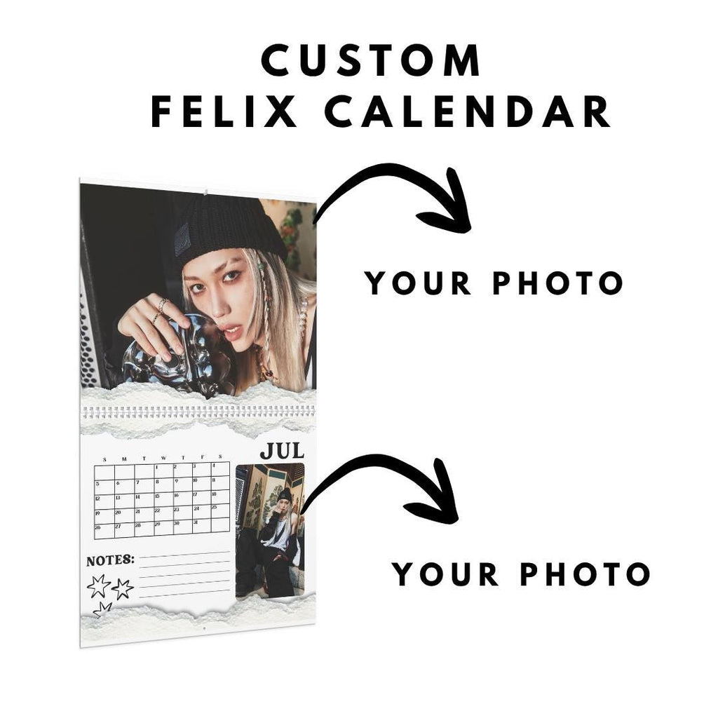 Custom 2026 Felix Stray kids calendar