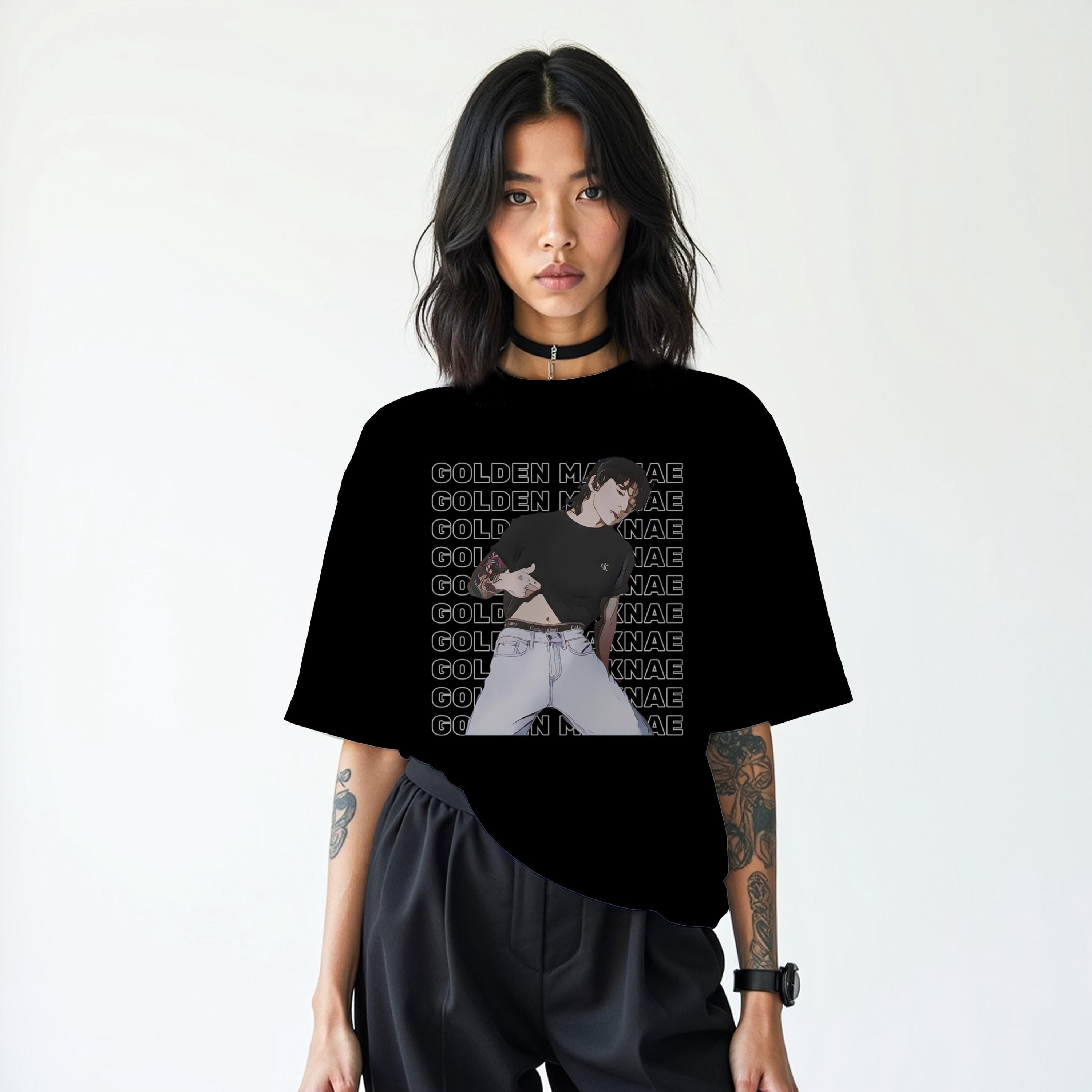 Jungkook Golden Maknae Shirt: Kpop Fan Tee