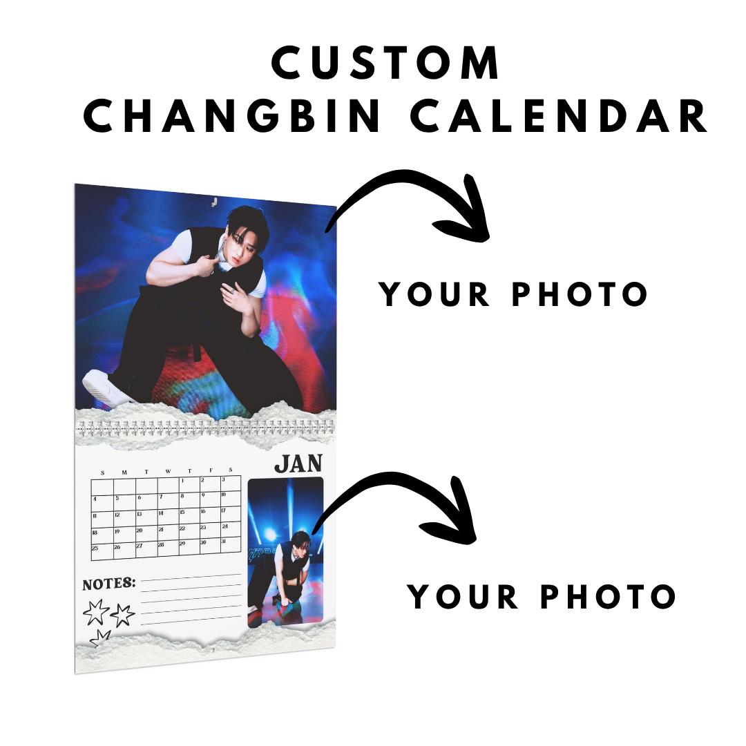 Custom 2026 Changbin Stray kids calendar