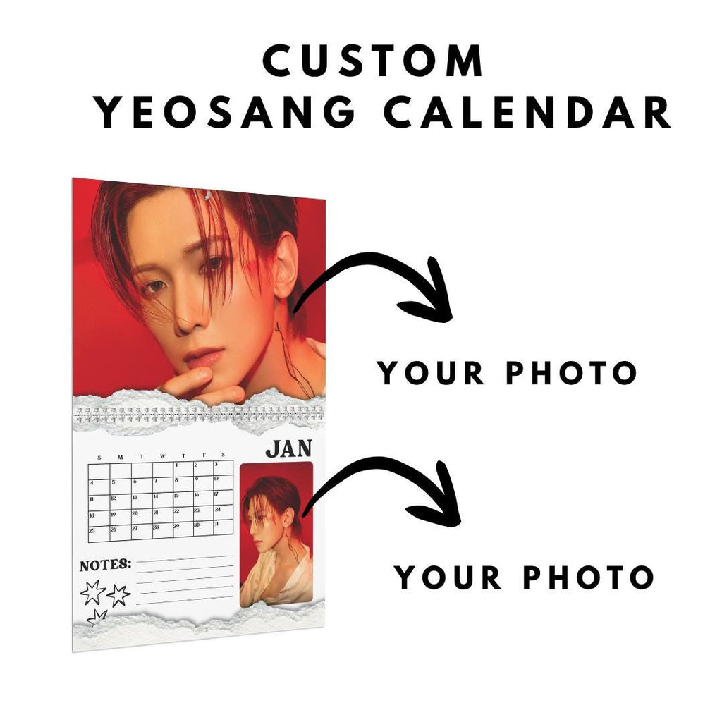 Custom Yeosang Ateez Calendar