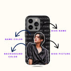 CUSTOMIZABLE Kpop Bias Phone Case, Kpop Aesthetic Phone Case, Custom Phone Cases, Personalized Phone Case