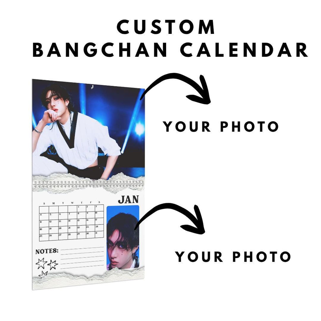 Custom 2026 Bangchan Stray kids calendar