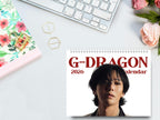 Gdragon Bigbang 2026 wall Calendar