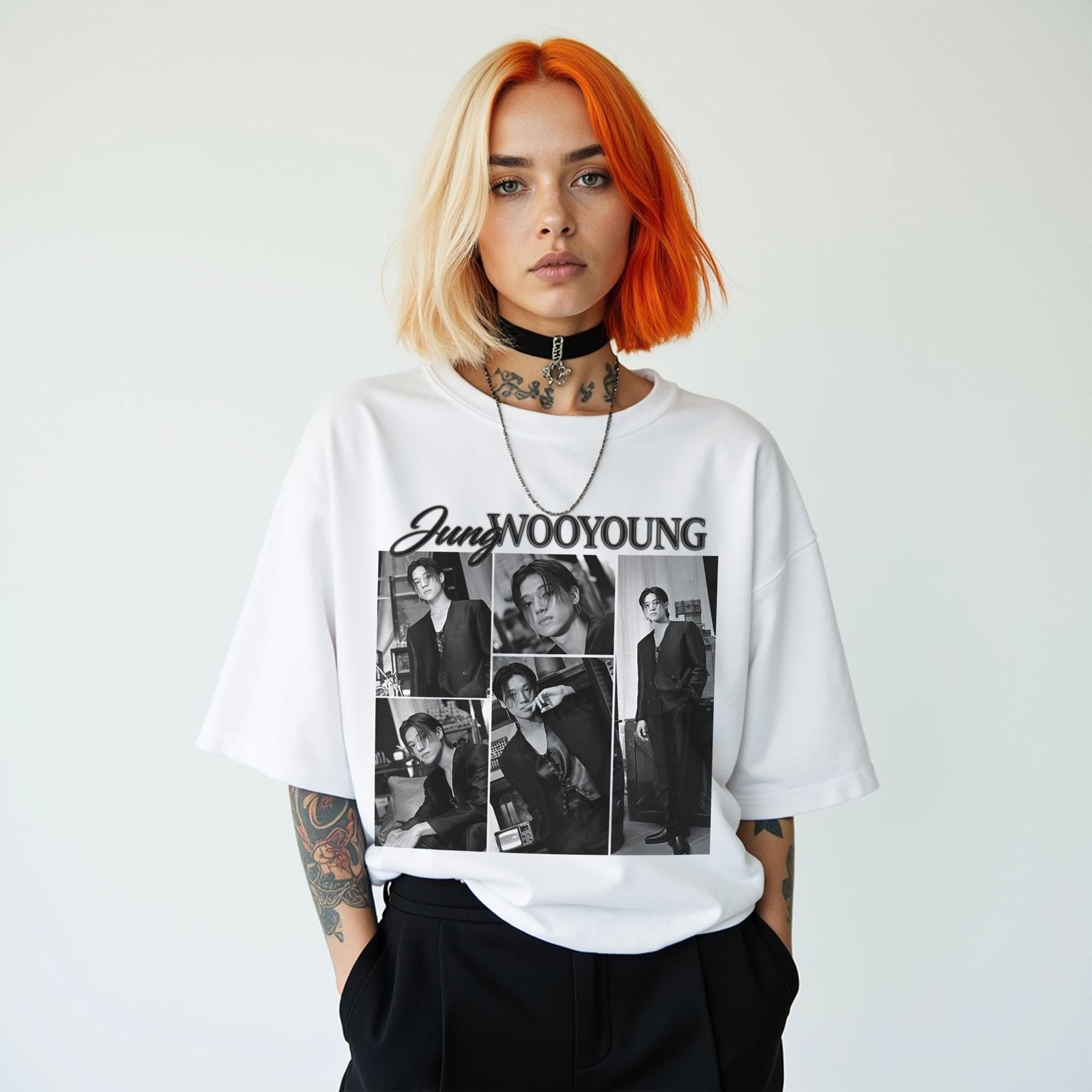 Vintage Wooyoung Ateez Shirt