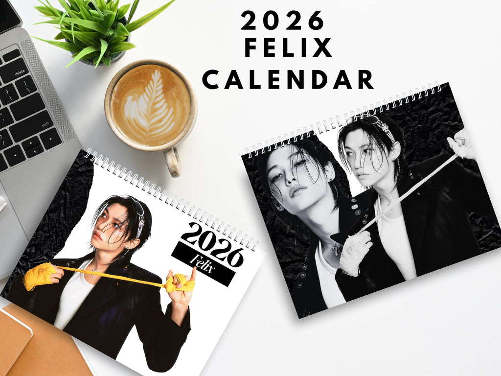 Custom 2026 Felix Stray kids calendar