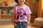 Custom Huntrix Demon Hunters T Shirts, First Day of Kindergarten Shirt, Back to School Outfit, Kids T Shirts, Birthday Gift for Kid