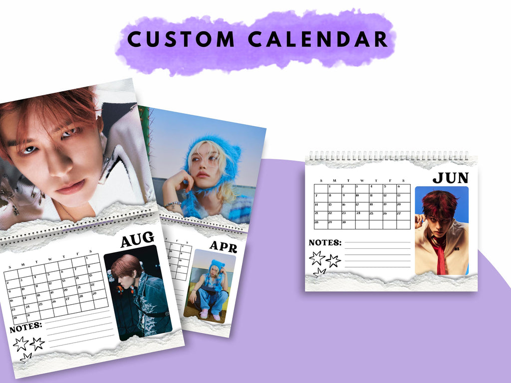 Custom 2026 Seungmin Stray kids calendar