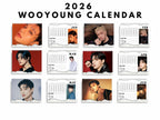 Custom 2026 Wooyoung Calendar