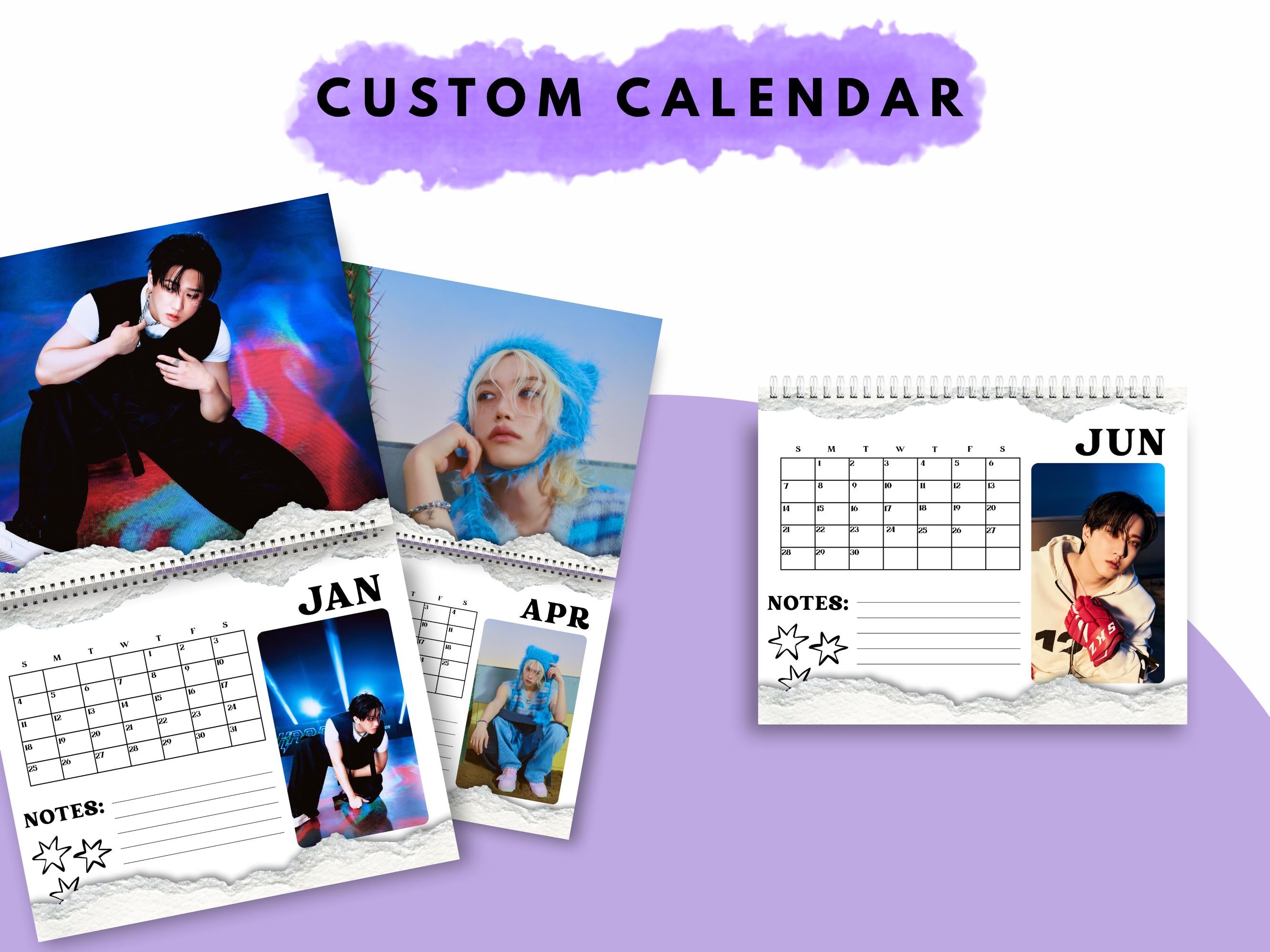 Custom 2026 Changbin Stray kids calendar