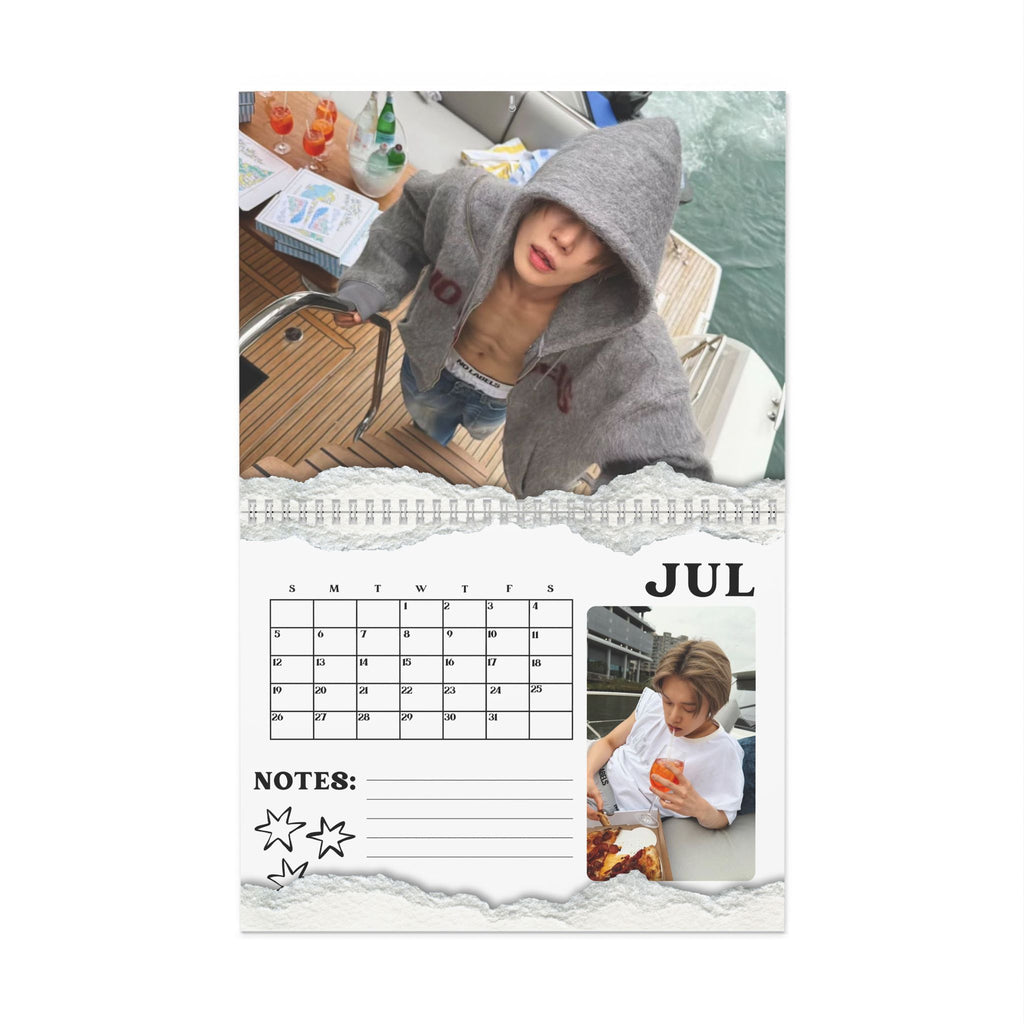 Custom TXT Yeonjun 2026 wall calendar