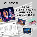 Huntrix 2026 Calendar