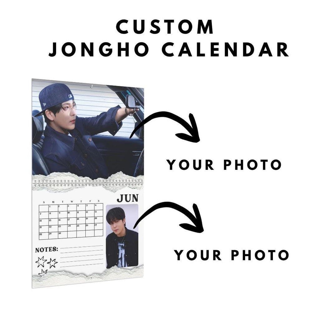 Custom 2026 Jongho calendar
