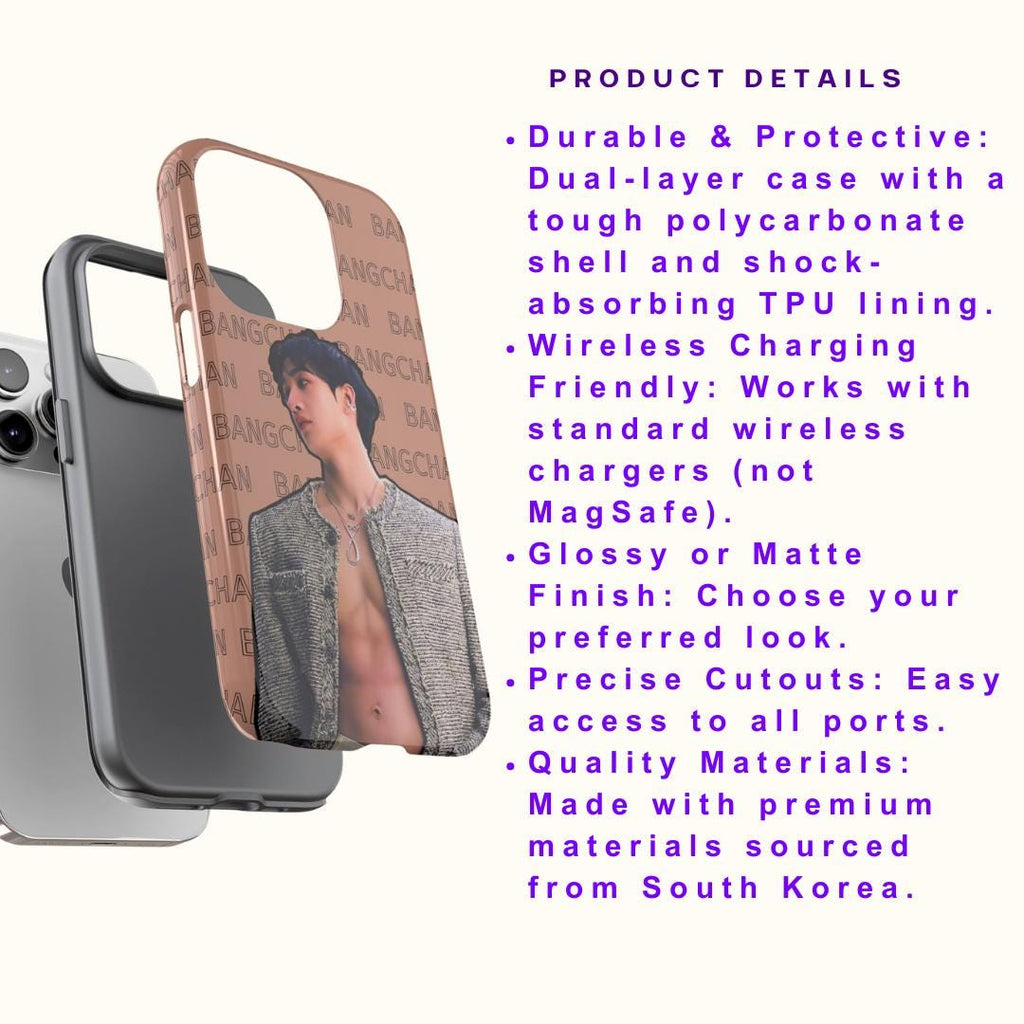 CUSTOMIZABLE Kpop Bias Phone Case, Kpop Aesthetic Phone Case, Custom Phone Cases, Personalized Phone Case