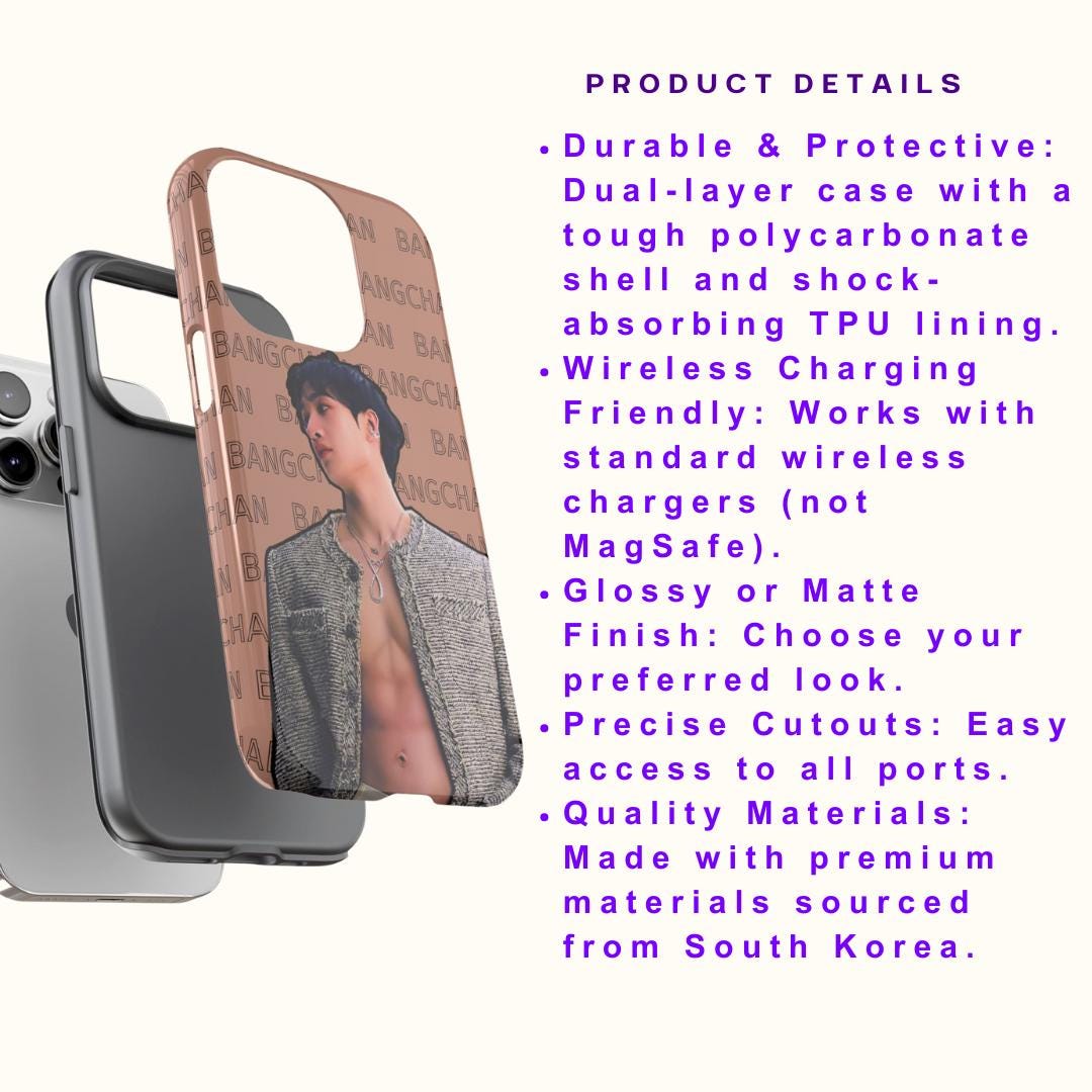 CUSTOMIZABLE Kpop Bias Phone Case, Kpop Aesthetic Phone Case, Custom Phone Cases, Personalized Phone Case
