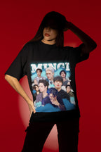 Custom K-Pop T-Shirt: Personalized Name & Design, US Cotton Tee