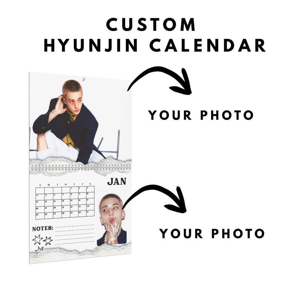 Custom 2026 Hyunjin Stray kids calendars