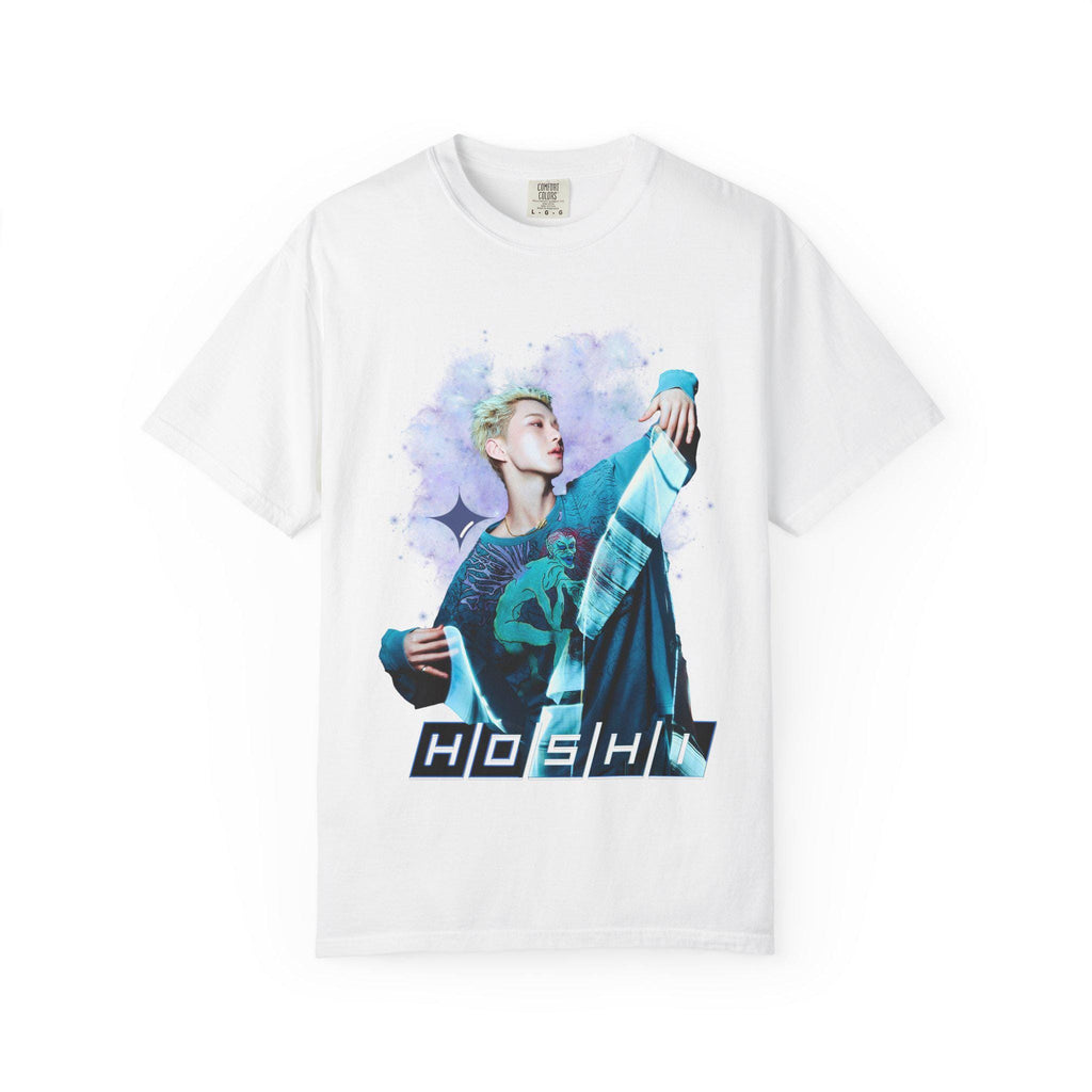 Hoshi Seventeen Inspired Vintage Tee: Soft Cotton Carats Fan Shirt