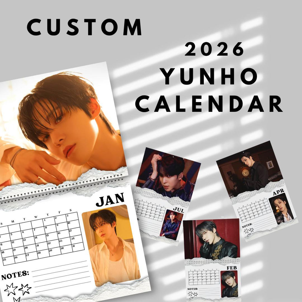 Custom Yunho Ateez Calendar