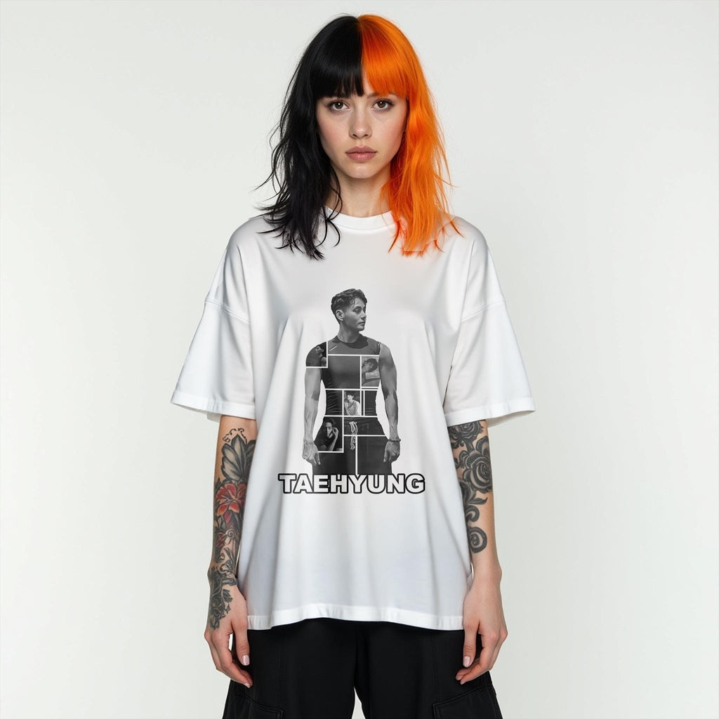 Custom K-Pop Bias Comfort Colors Tee: Personalized Fan Gift