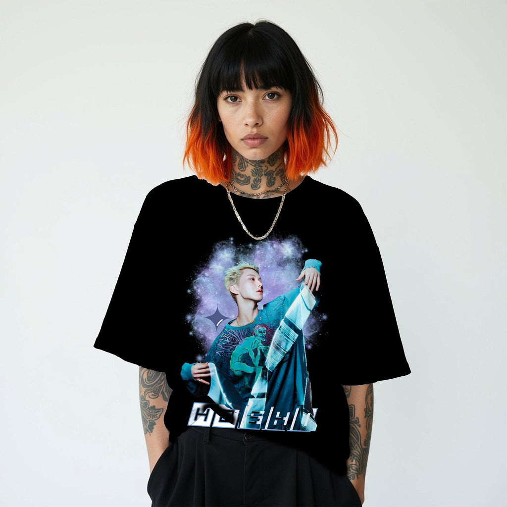 Hoshi Seventeen Inspired Vintage Tee: Soft Cotton Carats Fan Shirt