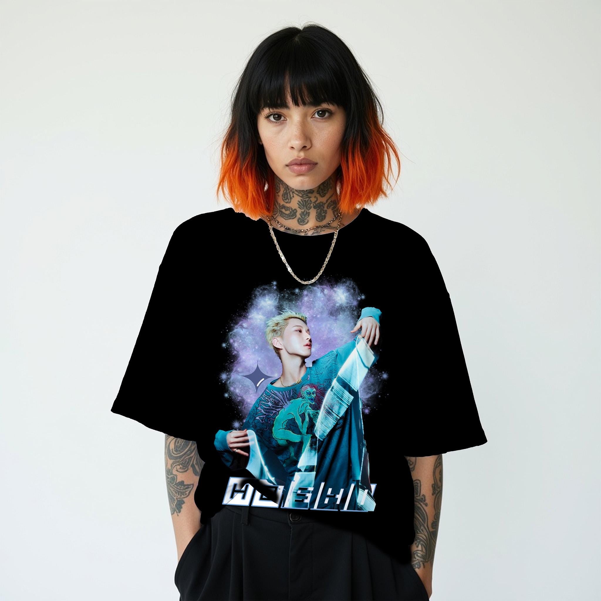 Hoshi Seventeen Inspired Vintage Tee: Soft Cotton Carats Fan Shirt