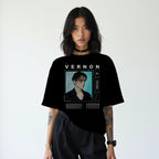 Vernon Seventeen Kpop Shirt: Vintage Graphic Tee for Carats