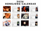 Custom 2026 Hongjoong Ateez Calendar