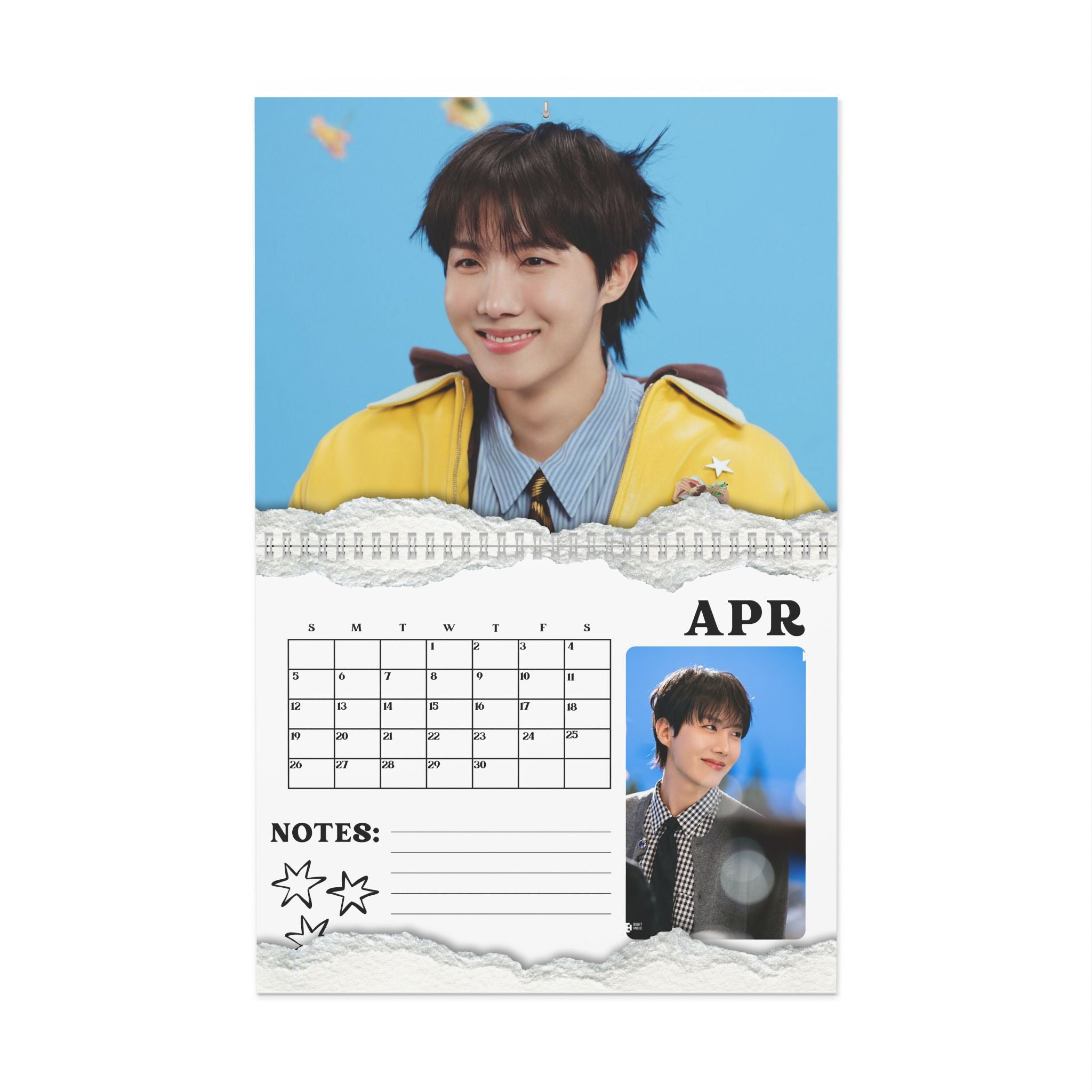 Bts wall calendar