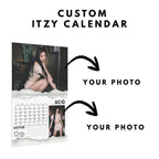 Custom Itzy 2026 wall calendar