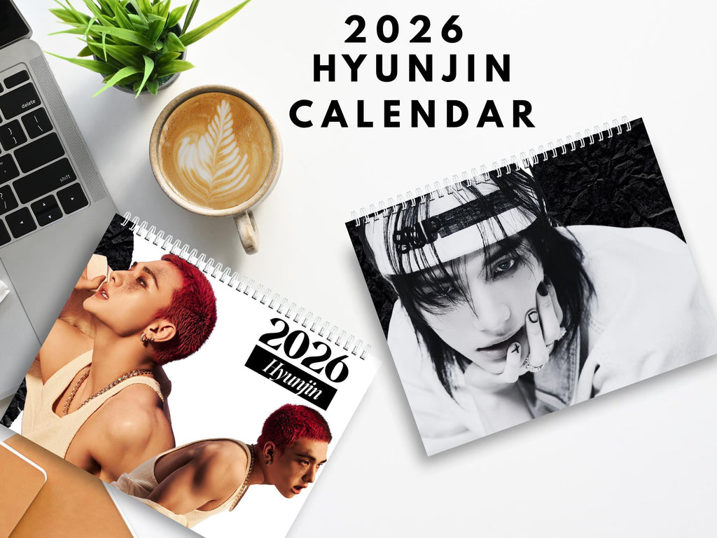 Custom 2026 Hyunjin Stray kids calendars