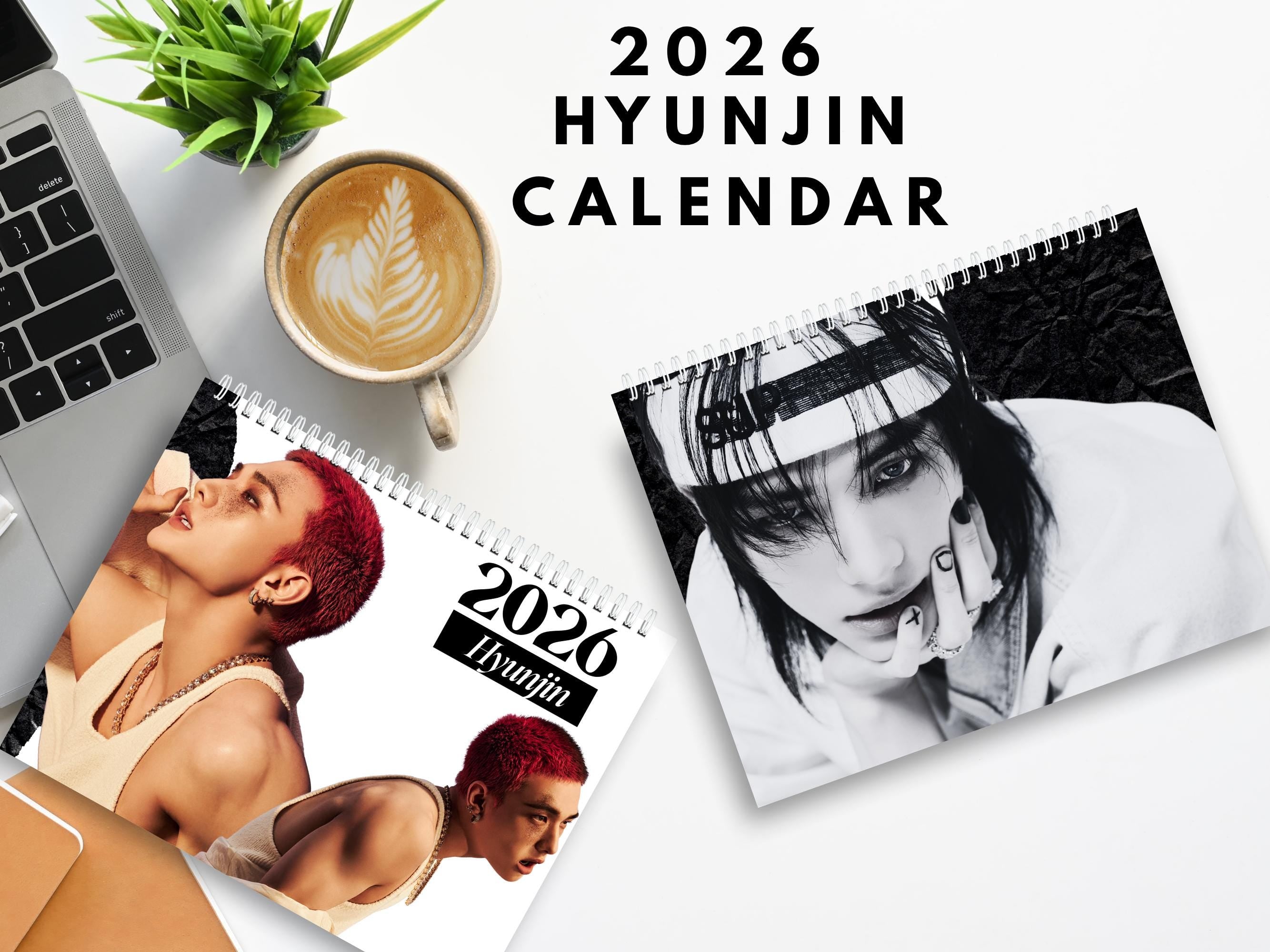 Custom 2026 Hyunjin Stray kids calendars