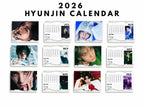 Custom 2026 Hyunjin Stray kids calendars